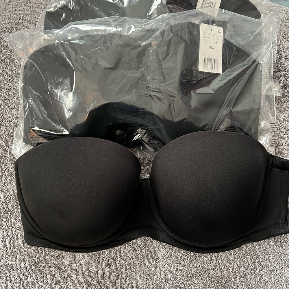 Wacoal strapless bra 36G